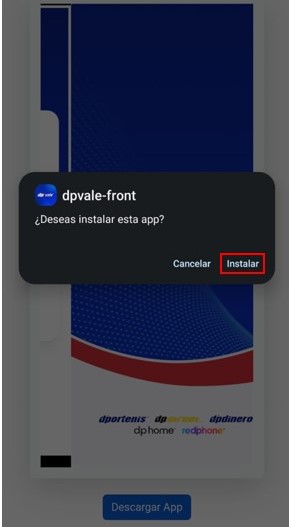 Aplicación Android DPVale